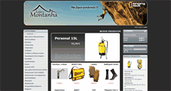 Desktop Screenshot of lojadamontanha.com